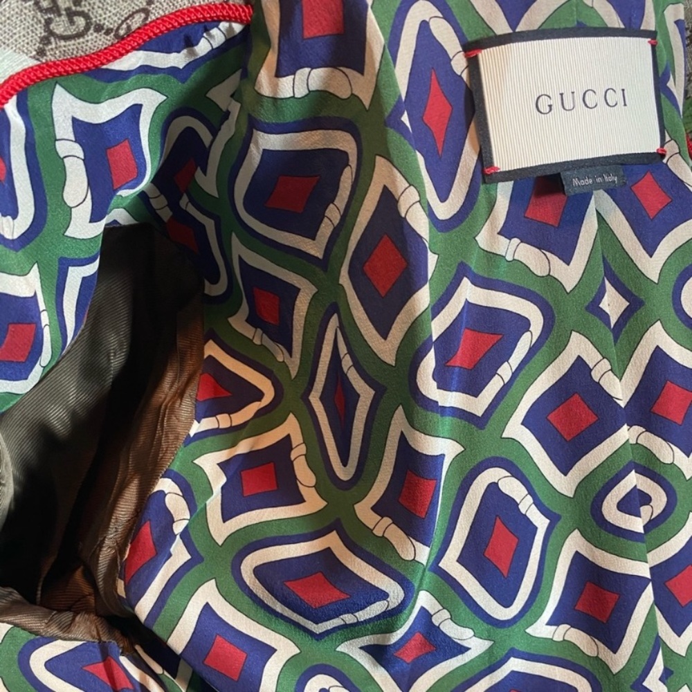 Gucci GG Supreme Tian Trench Coat Size 40 - Picture 10 of 15